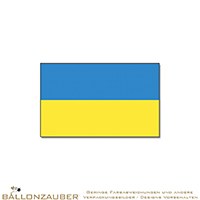 Flagge 90 x 150 cm Ukraine blau gelb