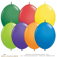 Qualatex Quicklinks Kettenballon diverse Farben standard 33cm Umf. 105cm 12inch